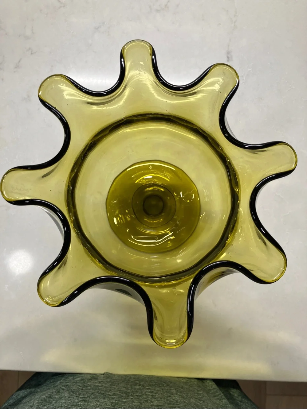 Vintage Swung Vase